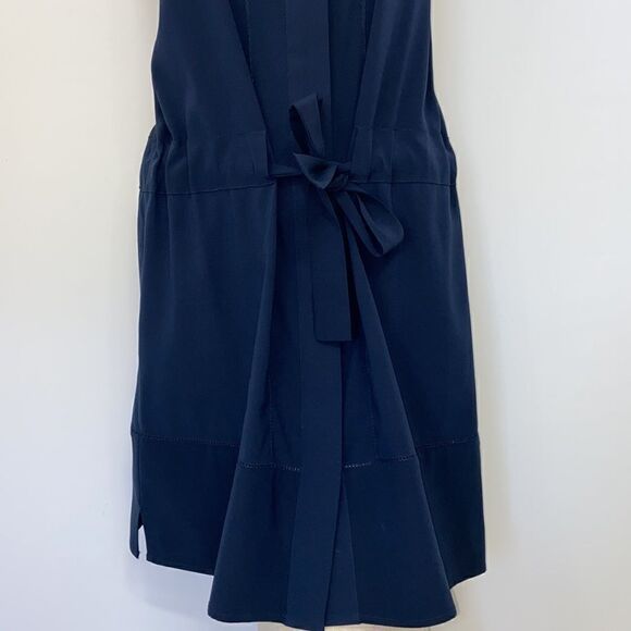 Rag & Bone  Dress Blue Silk Button Down  Shirt Style Excellent~Sz 0~Over… - Picture 3 of 10